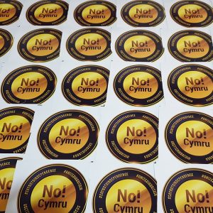 No! Cymru 'Signature Gold' Sticker Promo Packs