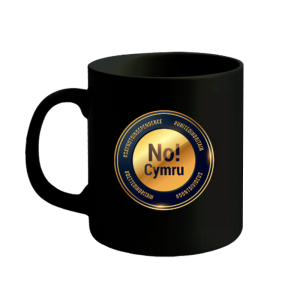 Special offer: No! Cymru Full Colour Mug X 1 and 12 signature gold stickers