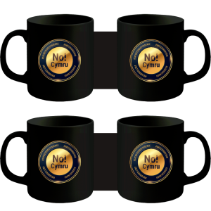 No! Cymru Full Colour Mug Set x 4